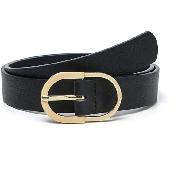 Womens Belts for Jeans Faux Leather Strap main image 4